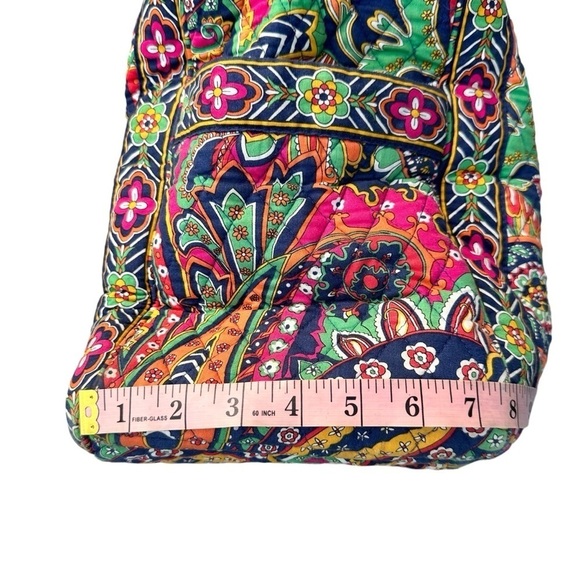 Vera Bradley large duffle bag overnight carry-on shoulder travel weekender zip - Picture 15 of 15